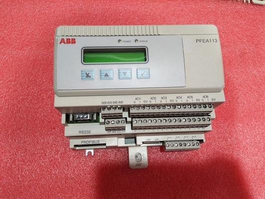 De Voedingplc van PFBI161 ABB Vervangstukken 3BSE000467R1