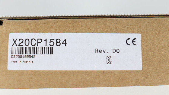 De Automatiseringsplc van X20CP1584 B&amp;R 0,6 GHz van cpu met 256 MB DDR2 SDRAM X20 Systeemmodule