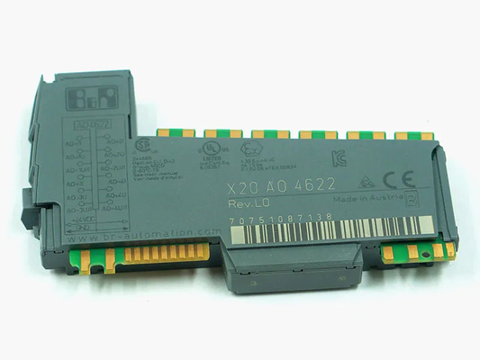 Het Systeemplc van X20AO4622 B&amp;R X20 I/O Module 4 Analoge Output de doctorandus in de letteren van ±10 V of 0 tot 20/4 tot 20 doctorandus in de letteren