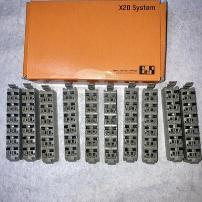 De Modules van X20TB12 B&amp;R X20 24 VDC met de Eindblokken dat van X20TB06 en van X20TB12 worden getelegrafeerd