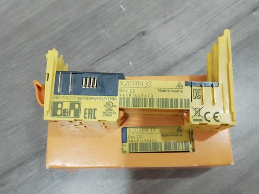 PLC van X20BM33 B&R X20 de module van de SYSTEEMbus voor SafeIO-modules