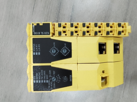 Het SYSTEEMcpu Module van X20SL8100 B&amp;R X20 met SafeLOGIC-functionaliteit