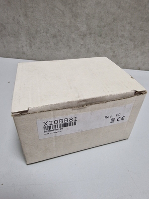 X20BB81 B&amp;R X20 SYSTEM-busbasis met één uitbreidingsslot