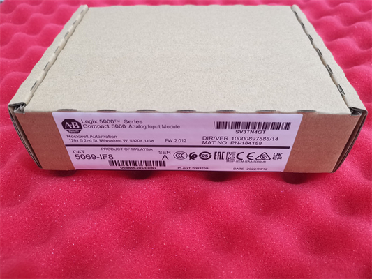 Allen-Bradley 5069-IF8 Acht (8) de differentiële analoge module van inputkanalen