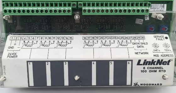 Woodward 9905-970 6-kanaal Input Module 24 Vdc -40°C tot +85°C In voorraad