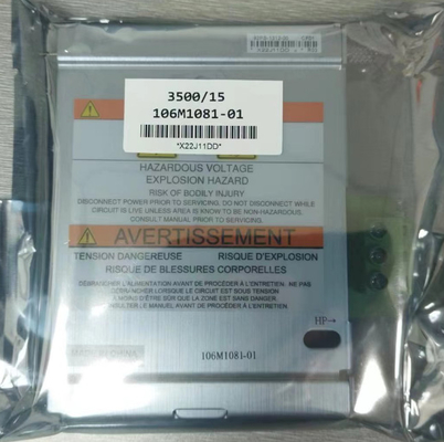 Bently Nevada 3500/15 160M1081-01 AC en DC stroomvoorzieningen