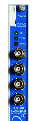 Bently Nevada 3500/45 140072-04 Positiemonitor 4-kanaal instrument