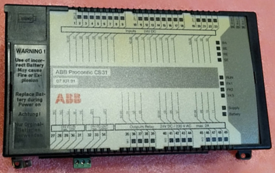 ABB 07KR91 GJR5250000R0303 Basis-eenheid 07 KR 91, 230 VAC-processormodule