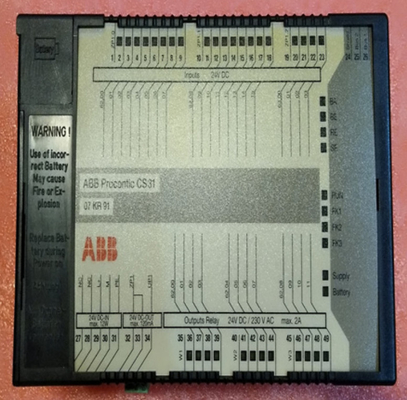 ABB 07KR91 GJR5250000R0303 Basis-eenheid 07 KR 91, 230 VAC-processormodule