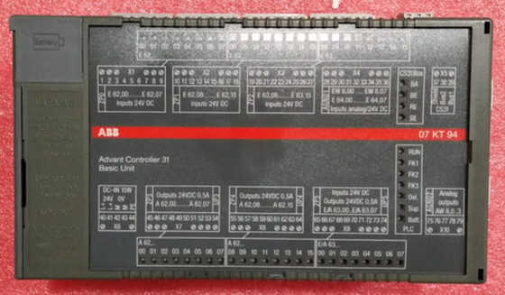 ABB 07KT94 GJR5252100R0101 Advant-controller 31 basiseenheid Op voorraad 07KT94