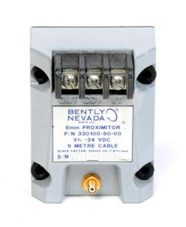 Bently Nevada 330100-90-00 3300 Proximity-transducersysteem Proximitor®-sensor