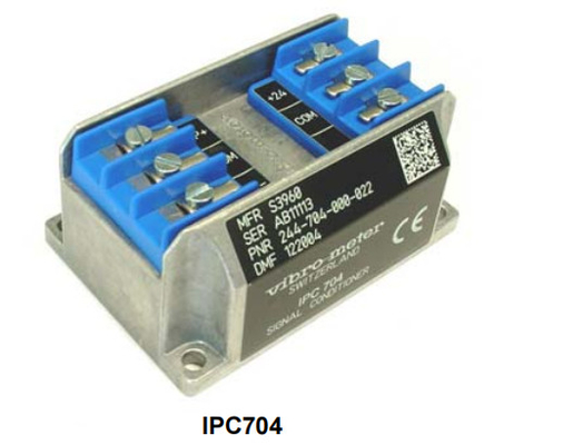 IPC704 244-704-000-511 Signalconditioner voor sensoren met behulp van standaard piezo-elektrische materialen