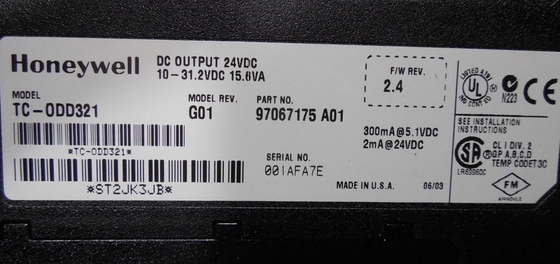 TC-ODD321 Honeywell Experion DC Output Module PLC Module Nieuw