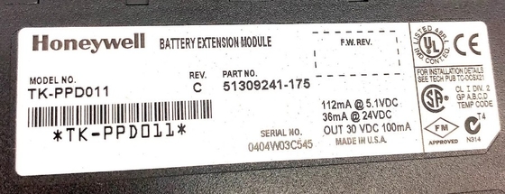TK-PPD011 Honeywell-batterijverlengingsmodule Rev C PLC-besturingsmodule