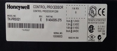 TK-PRS021 Honeywell-besturingsprocessormodule ControlLogix C200-besturingsprocessor