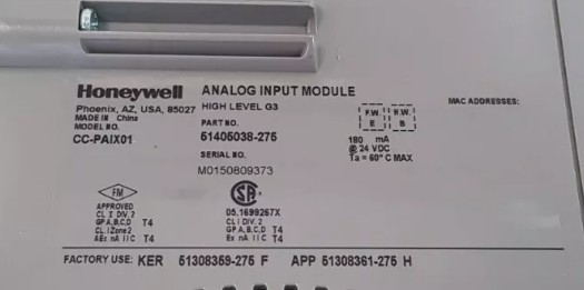 CC-PAIX01 Honeywell Analoog Input Module Voor PLC Module Brand New En Originele Package