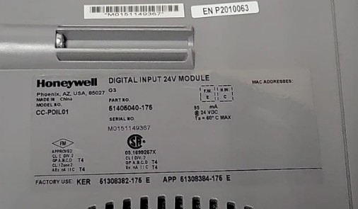CC-PDIL01 Honeywell Digital Input 24V module gloednieuw met een jaar garantie