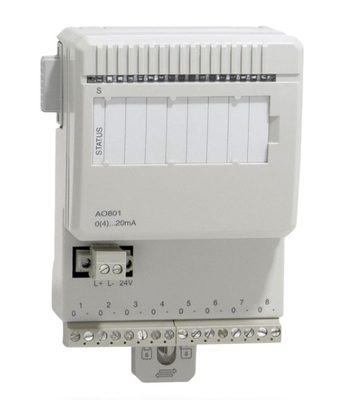 ABB AO801 3BSE020514R1 Analoog uitgangsmodule 8 kanalen