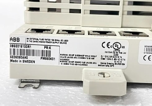 ABB PM860K01 3BSE018100R1 Processor Unit Kit AC 800M PLC-module In voorraad