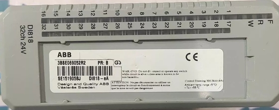 ABB DI818 3BSE069052R1 Digitale Invoermodule 24V 32 Kanalen Eenheid In voorraad