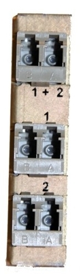 Foxboro P0926AH FIBER SPLITTER COMBINER Passieve glasvezel distributie-eenheid elk gericht op de 2 concentrators