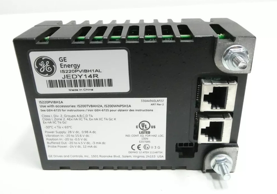 GE IS220PVIBH1A Trillings-I/O-pakket BPPB-markering VIE-terminalbord voor besturingssysteem