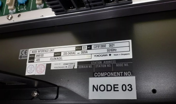 ANB10D-420 YOKOGAWA ESB Bus Node Units Field Control Unit N-IO/FIO System Analoog I/O Signal Module Dual Redundant