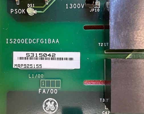 IS200EDCFG1B GE EX2100 Feedback Direct DC Exciter Card Veldspanning En Veldstroom