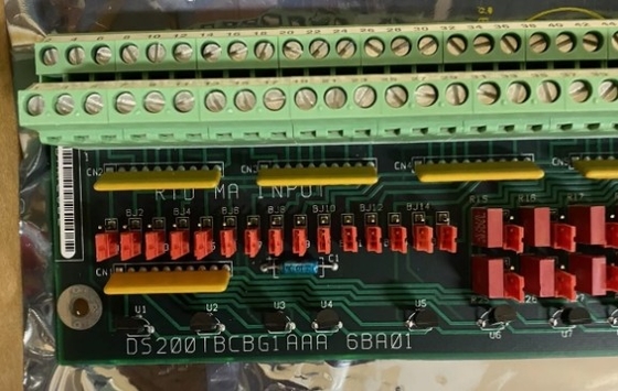 DS200TBCBG1A GE TBCB afsluitmodule I/O-besturingskaart Mark V-turbinekast