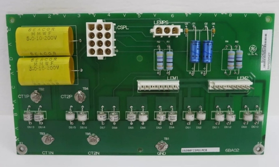 DS200FCSAG1A GE stroomdetectie-feedbackkaart Mark V-turbinebesturingssystemen