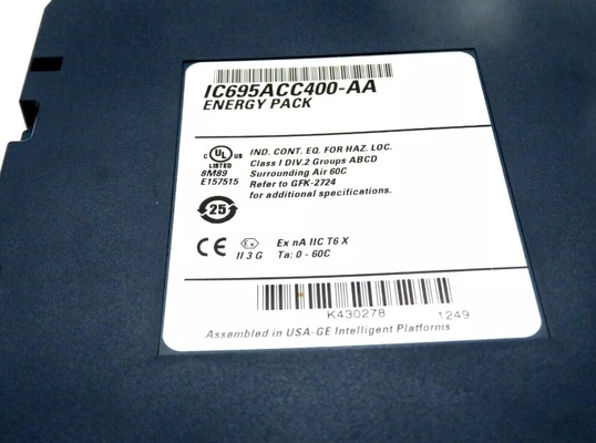 IC695ACC400 GE PACSystems RX3i Energy Pack Accessory Module