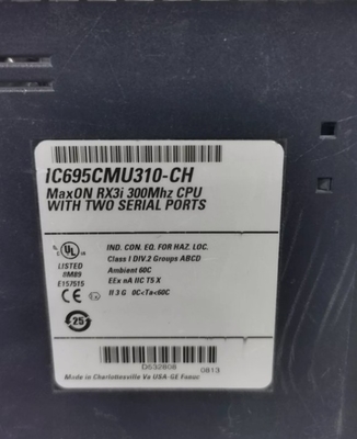 IC695CMU310 GE PAC Systems RX3i Max-ON Hot-Standby Redundancy CPU-redundancy met twee RX3i-systemen