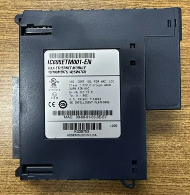 IC695ETM001 GE Ethernet Interface Module PACSystems RX3i Controller voor een Ethernet-netwerk