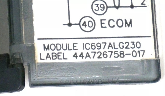 IC697ALG230 GE-basisconvertermodule Compleet analoog subsysteem omvat basisconverter- en expandermodules