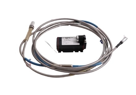 PR6424/011-100 EPRO M18x1.5 Lemo CON Plug 4m Totaal kabellengte met metalen beschermbuis