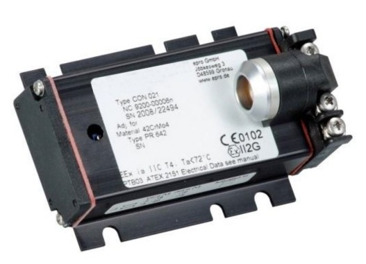 CON021/913-040 EPRO PR6423 4,0 mm verlengd bereik eddy-stroomsignaalomvormer