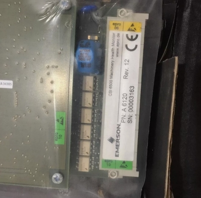 A6120 Emerson Case Seismische trillingsmonitor