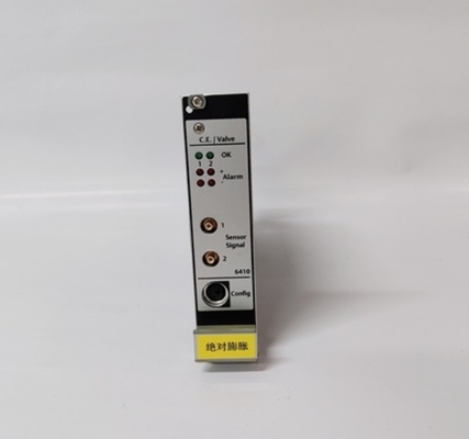 A6410 Emerson-klep- en behuizingsuitbreidingsmonitor voor AMS 6500 Machine Health Monitor
