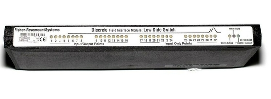 10P53520006 EMERSON LOW-SIDE SWITCH DIO DISCRETE FIELD INTERFACE MODULE