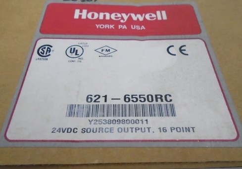 Honeywell 621-6550RC PLC-module 24Vdc 16-punts bron-uitgangsbord