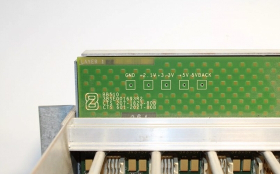 RF533 3BSE014227R1 BB510 3BSE001693R2 ABB Subrack 12SU Inclusief achtergrond