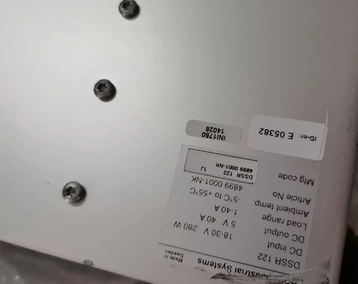 DSSR122 48990001-NK ABB stroomvoorzieningseenheid 24 VDC PLC-module automatiseringssystemen