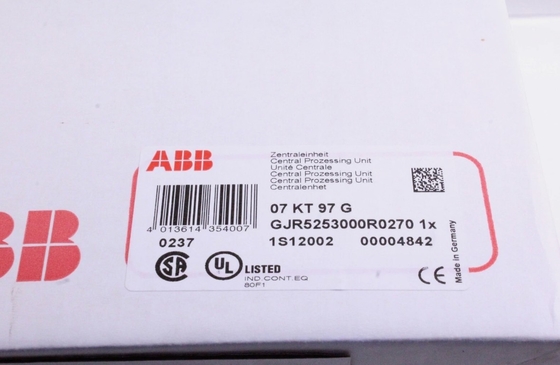 07KT97 GJR5253000R0270 ABB Centrale verwerkingseenheid PLC-systemen