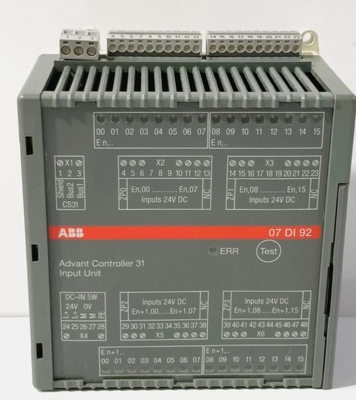 07DI92 GJR5252400R0101 ABB Advant Controller 31 Input Unit 07 DI 92