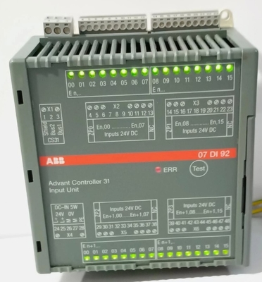 07DI92 GJR5252400R0101 ABB Advant Controller 31 Input Unit 07 DI 92