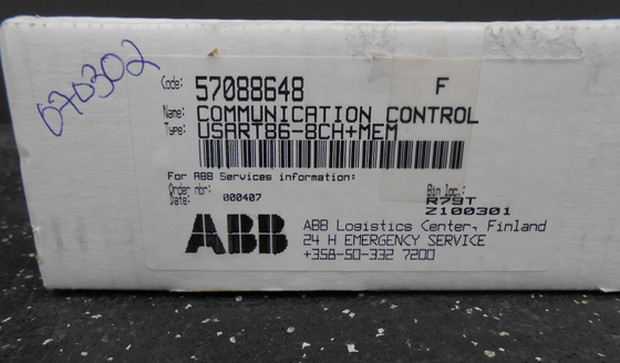 USART86-8CH+MEM 57088648 ABB Communicatie Control Board