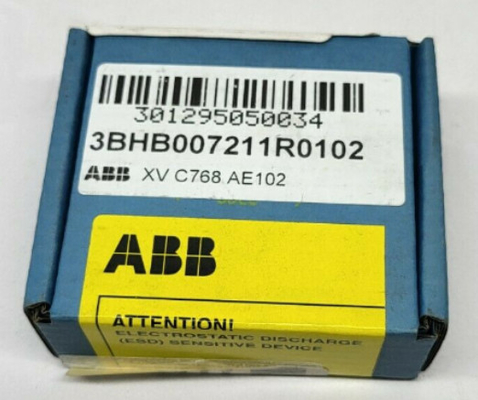 XVC768AE102 3BHB007211R0102 ABB SKAAL, ACURENT MEASURES