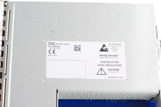 Bently Nevada 3500/42E Verbeterde trillingsmonitormodule 4-kanaalsmonitor conform API 670-normen