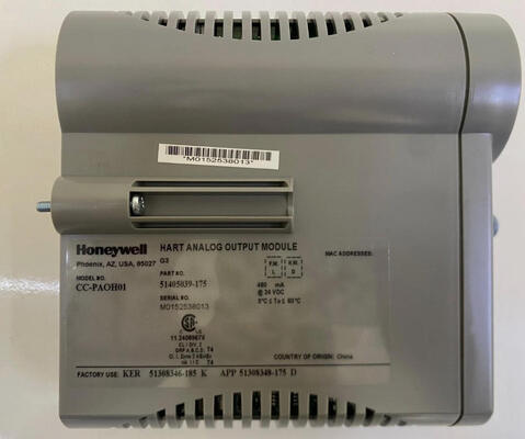 Honeywell CC-PAOH01 16-kanaals hoogwaardige HART analoge uitgangsmodule voor 4-20mA analoge signalen