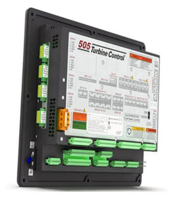 Woodward 8200-1302 505D Series Digital Governor Turbine Controller met ±0,05% snelheidscontrole nauwkeurigheid, 8 instelbare ingangen en minder dan 10 ms reactietijd